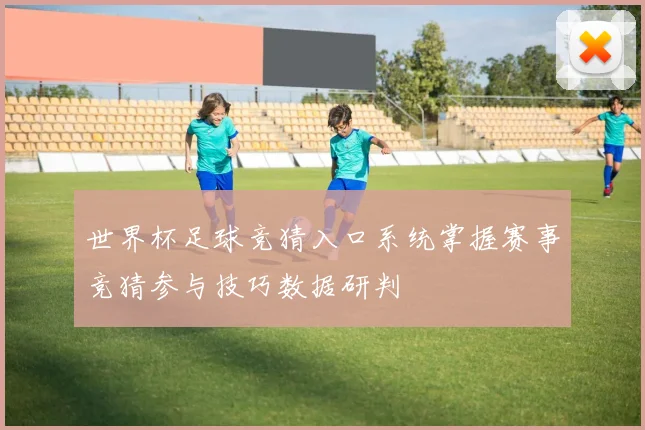 世界杯足球竞猜入口系统掌握赛事竞猜参与技巧数据研判